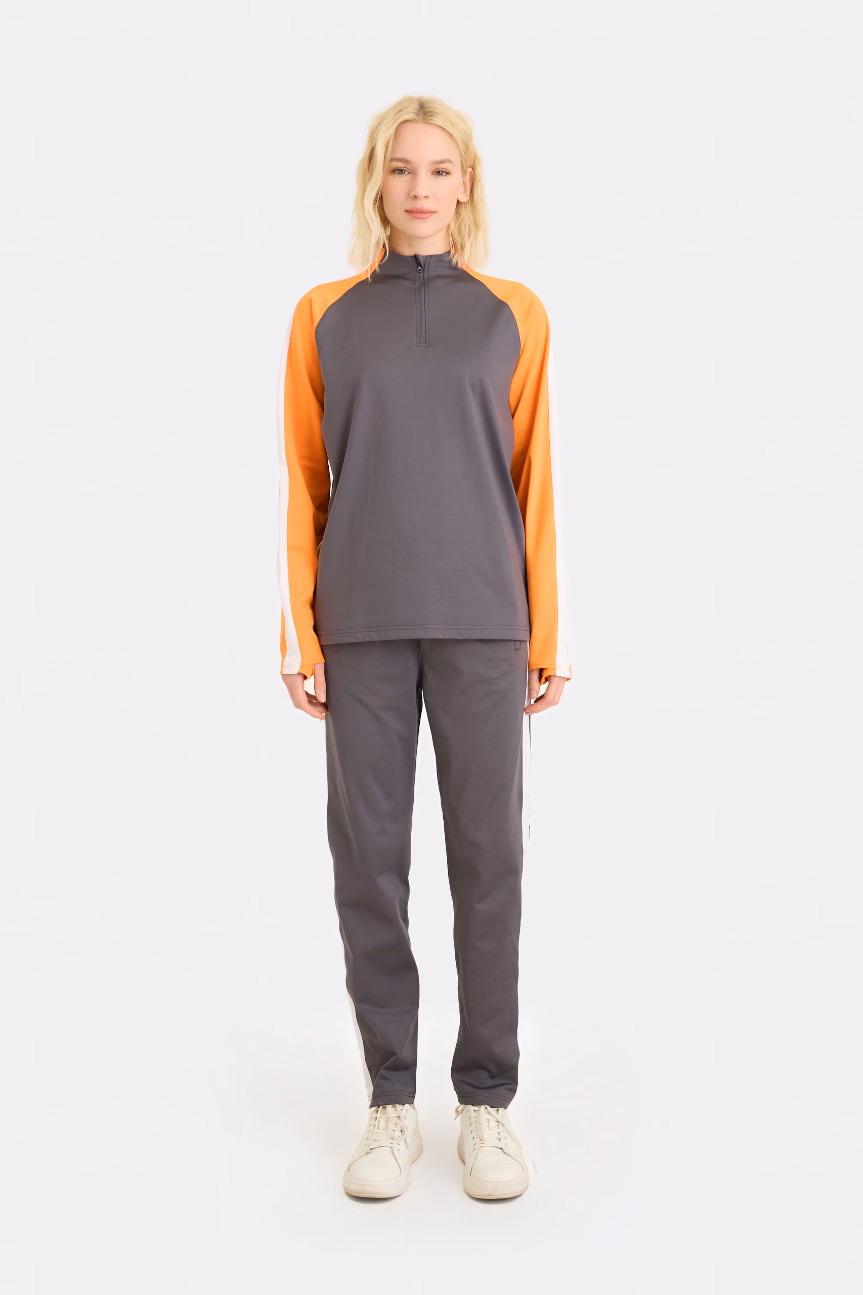 Pantaloni da allenamento grigi da donna