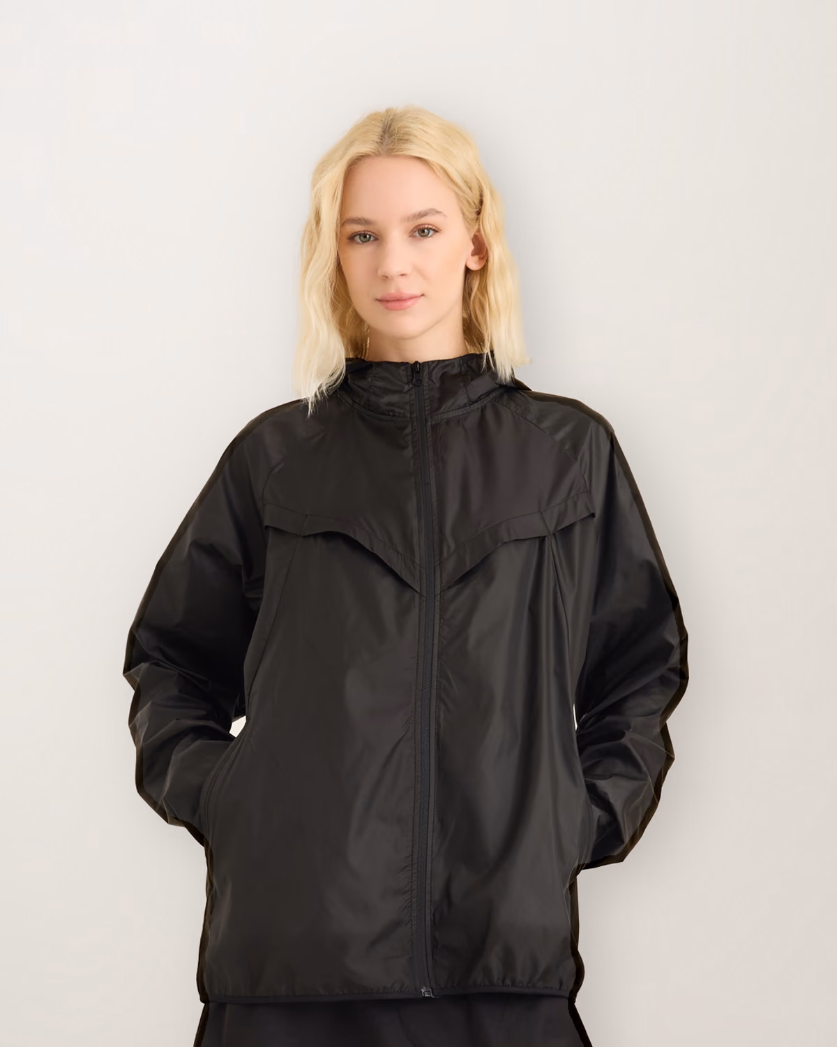 Černý sbalitelný anorak: VT-AN-001